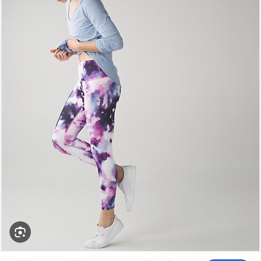 Lululemon High Times Blooming Pixie Multi Leggings